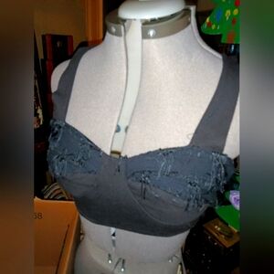 Stretch tassel bra by Modet